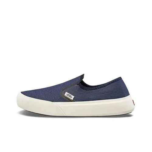 Vans Authentic Series Low Топ Скейтборд Кроссовки Мужские Темно-синие