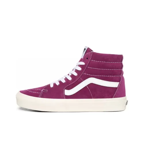 VANS SK8 High Топ Скейтборд Кроссовки Унисекс Фиолетовый
