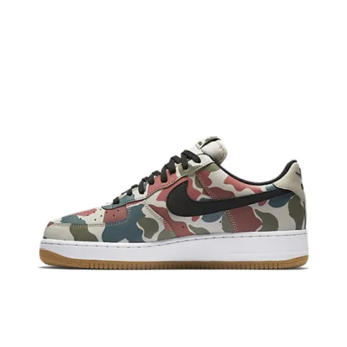 Nike Air Force 1 Reflective Duck CAMO Low Top Скейтборд Кроссовки Мужские Camouflage Patchwork