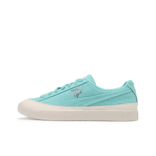 PUMA Clyde Low Топ Кроссовки для скейтбординга Unisex Light Blue