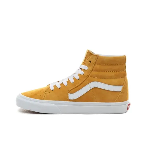 VANS SK8 High Топ Скейтборд Кроссовки Унисекс Желтый