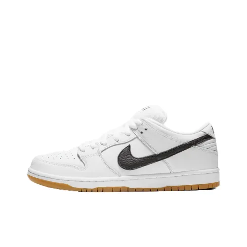 nike Dunk SB Pro Iso 'Orange Label' Low Top Скейтборд Кроссовки Unisex Белый Черный