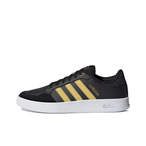 ADIDAS NEO Breaknet Low Топ Скейтборд Кроссовки Мужские Черные Желтые