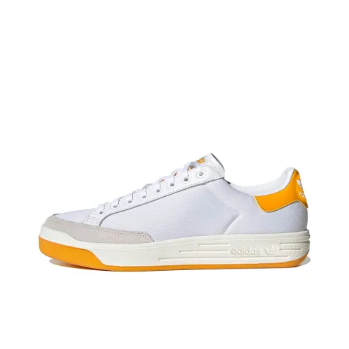 Adidas Originals Rod Laver Low Топ Скейтборд Кроссовки Мужские Белый Оранжевый