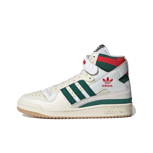 Adidas Originals FORUM 84 High 'Champions' Высокие Скейтборд Кроссовки Unisex Белый Зеленый Красный