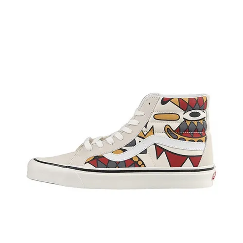 VANS SK8 38 DX Anaheim Высокие Кроссовки для скейтбординга Унисекс Белые