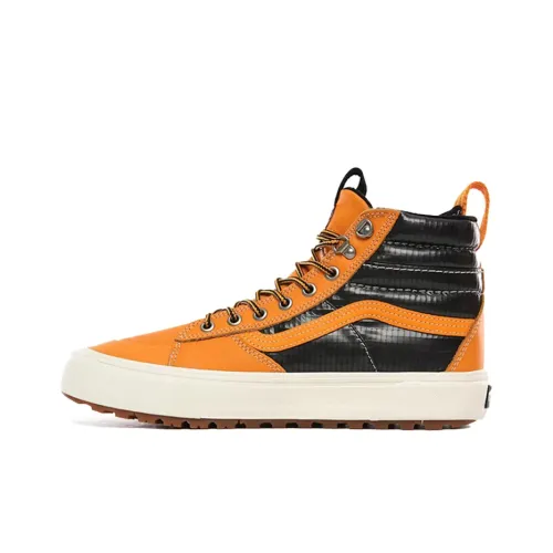 Vans SK8 Mte 2,0 D High Топ Скейтборд Кроссовки Унисекс Черный Желтый
