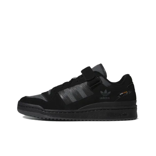 Adidas Originals FORUM Low Топ Скейтборд Кроссовки Унисекс Черный