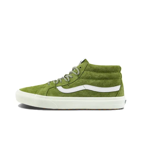 VANS SK8 Reissue Ghillie Mte MID Топ Кроссовки для скейтбординга Унисекс Зеленый
