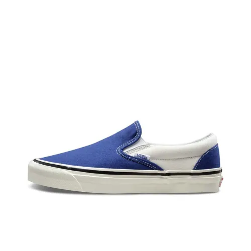Vans Anaheim Factory Classic Slip On 98 DX Low Top Скейтборд Кроссовки Unisex Синий Белый