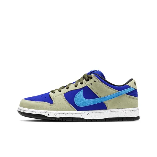 nike Dunk SB Celadon Низкие Кроссовки для скейтбординга Унисекс Синий Хаки