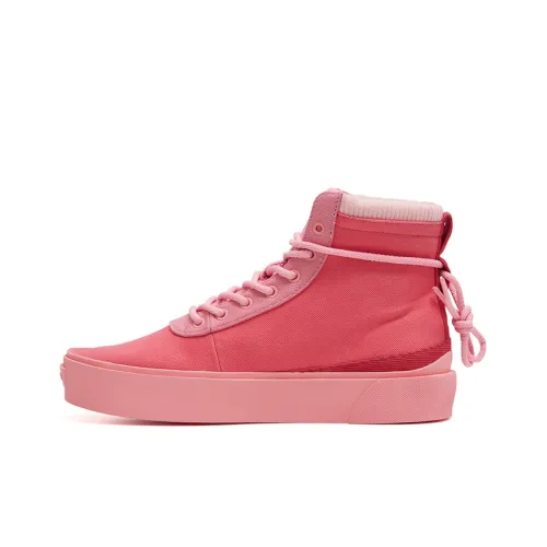 EQLZ EQUALIZER Fault High Скейтборд Кроссовки Унисекс Красный Misprint