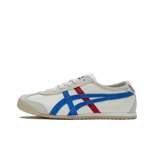 Onitsuka Tiger MEXICO 66 Low Топ Скейтборд Кроссовки Унисекс Белый