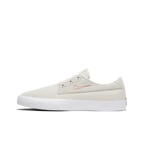 Nike SB Shane Non Slip Легкий Низкий Топ Скейтборд Кроссовки Унисекс Белый