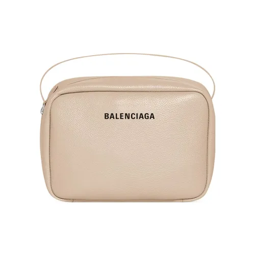 Balenciaga Повседневная зернистая телячья кожа Camera сумка сумка через плечо сумка на плечо женская песочный цвет