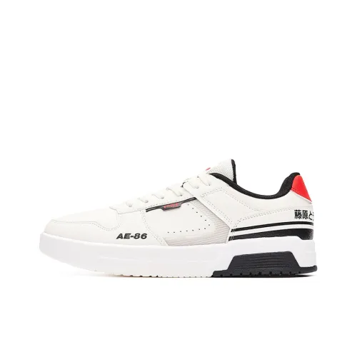 361° Rush Устойчивые к истиранию Низкие Кроссовки для скейтбординга Мужские Белый Черный