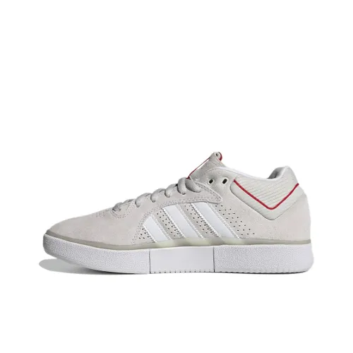 Thrasher x adidas originals Tyshawn Износостойкие низкие кеды для скейтбординга Мужские Серый Белый