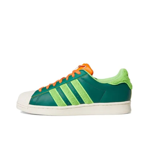 South Park x adidas originals SUPERSTAR 'Kyle' Устойчивые к истиранию низкие кроссовки для скейтбординга унисекс зеленые