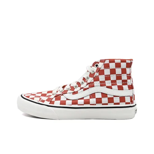 VANS SK8 38 Decon SF High Топ Скейтборд Кроссовки Unisex Красный Белый