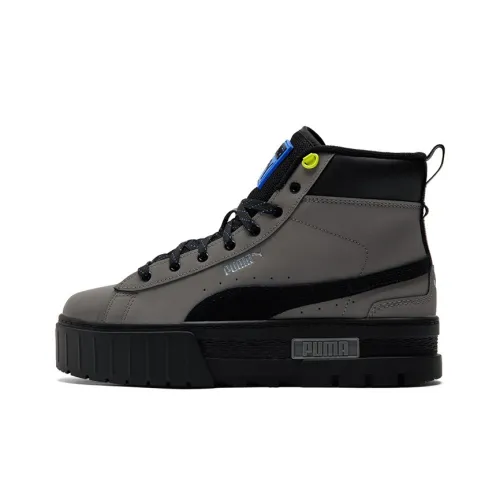 PUMA Mayze MID Wtr High Топ Кроссовки для скейтбординга Женские Черный