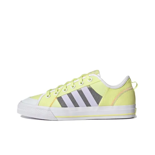 Adidas Originals NIZZA Rf Противоскользящие Устойчивые к истиранию Низкие Кроссовки для скейтбординга Женские Желто-белые