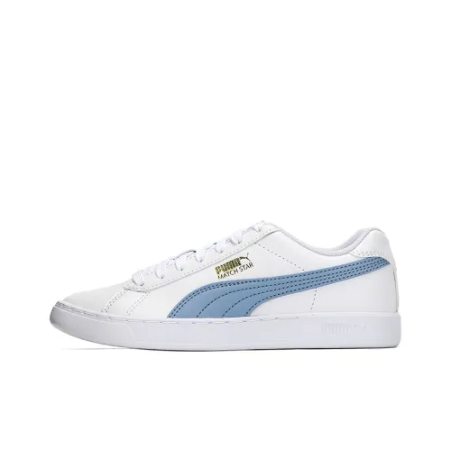 PUMA Match Star Low Топ Скейтборд Кроссовки Унисекс Белый Синий