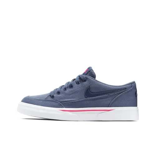 Nike GTS 16 TX Slip-resistant Abrasion-resistant Low Top Skateboarding Shoes Women's Denim Blue Найк GTS 16 TX Противоскользящие Устойчивые к истиранию Низкие Кроссовки для скейтбординга Женские Деним Синий