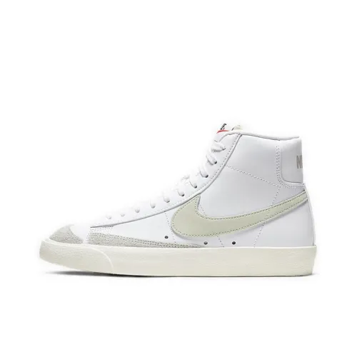 Nike Blazer 77 MID Топ Скейтборд Кроссовки Унисекс Белый Зеленый