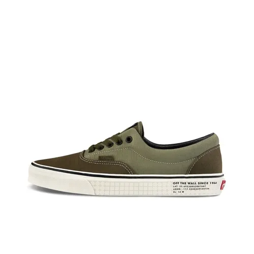 Vans Era 66 Supply Low Top Скейтборд Кроссовки Унисекс Серый Зеленый