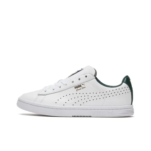 PUMA Court Star NM Low Топ Скейтборд Кроссовки Унисекс Белый Pine Дерево Зеленый