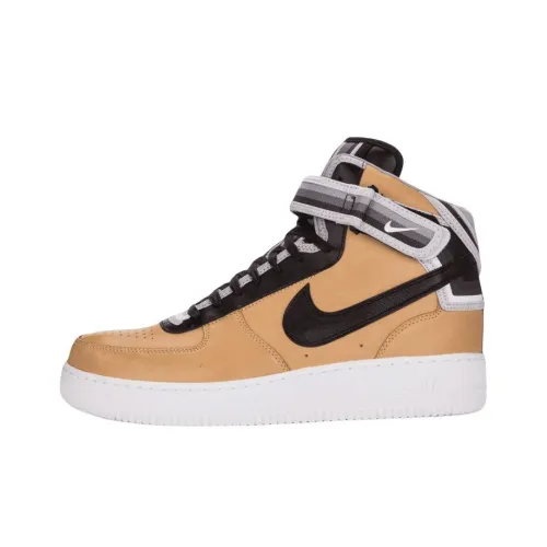 Nike Air Force 1 Tisci Коричневый Нескользящий Легкий MID Скейтбординг Кроссовки Унисекс Коричневый
