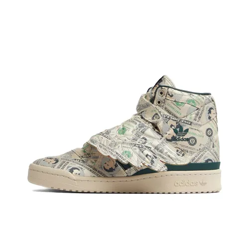 Adidas Originals FORUM Скейтборд Кроссовки Высокие Унисекс