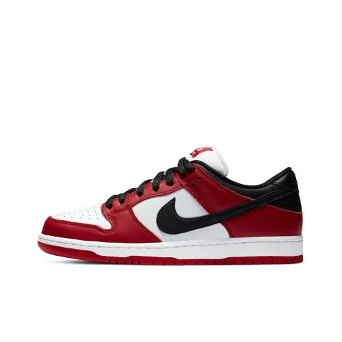 Nike Dunk SB Pro 'Чикаго' Low Скейтборд Кроссовки Unisex Черный Белый Красный