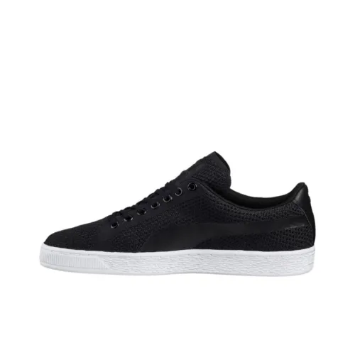 PUMA Basket Classic EVOKNIT Low Топ Скейтборд Кроссовки Унисекс Черный
