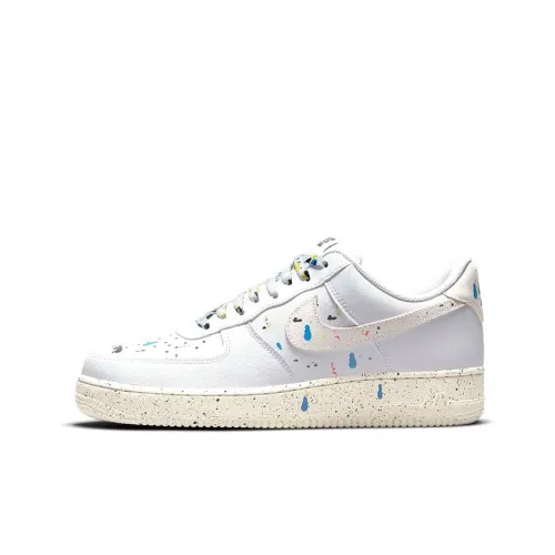 Nike Air FORCE 1 Low Топ Скейтборд Кроссовки Мужские Белые