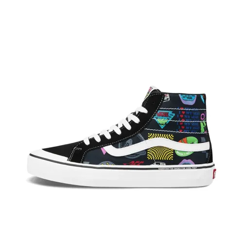 VANS SK8 138 Decon SF High Топ Скейтборд Кроссовки Унисекс Черный