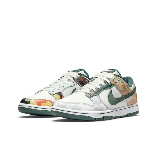 NIKE Dunk SE 'Парус MULTI CAMO' Низкие Кроссовки для скейтбординга Мужские Камуфляж
