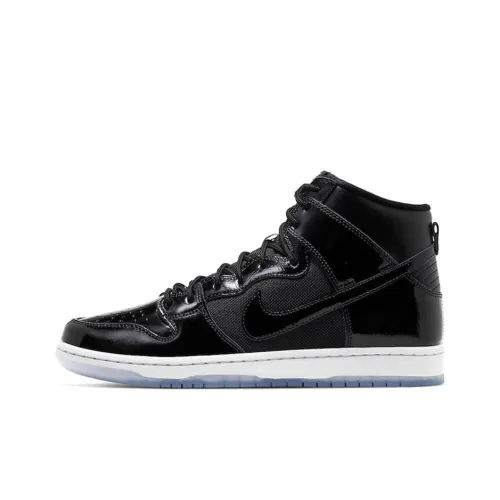 Nike Dunk SB 'Space Jam' High Топ Скейтборд Кроссовки Унисекс Черный Синий Белый