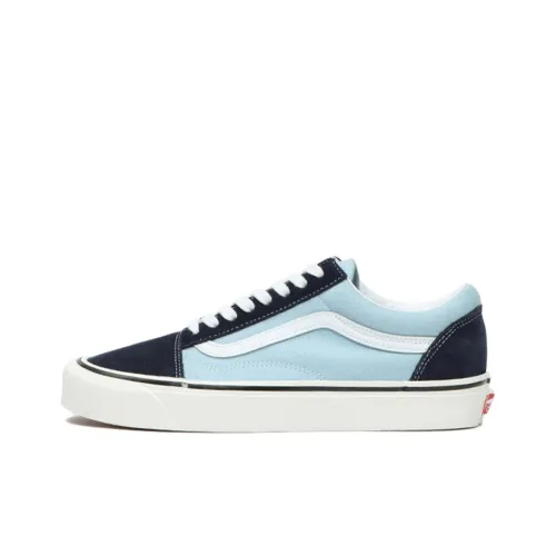 VANS Old Skool Collection 36 DX Low Топ Скейтборд Кроссовки Unisex Light Синий
