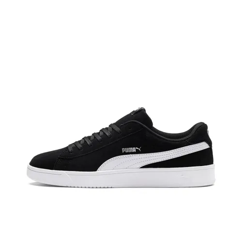 PUMA Court Breaker Derby Low Скейтборд Кроссовки Унисекс Черный Белый