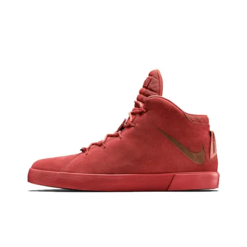 Nike Lebron 12 NSW Challenge MID Топ Скейтборд Кроссовки Мужские Красные