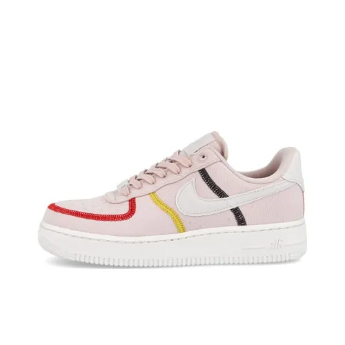 Nike Air FORCE 1 07 LX Thermal Coating Низкие Кроссовки для Скейтбординга Женские Розовые Белые