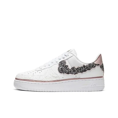 Nike Air Force 1 Low Топ Скейтборд Кроссовки Унисекс Цветочный
