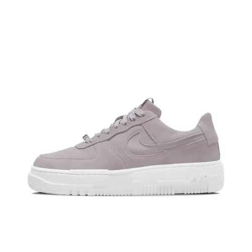 Nike Air Force 1 Pixel 'Amethyst Gray' Противоскользящие устойчивые к истиранию низкий топ кроссовки для скейтбординга женские цвет камео коричневый