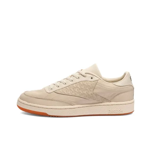 Reebok CLUB C 85 Износостойкий и Легкий Низкий Топ Кроссовки для скейтбординга Унисекс
