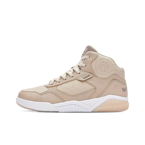 361° Winter Syndrome Устойчивый к истиранию Низ Резистентный Высокий Топ Зимние Утепленные Скейтбординг Кроссовки Мужские Светлый Костный