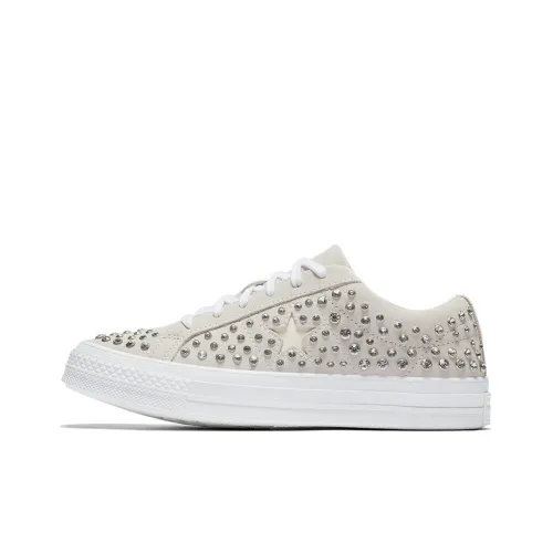 Opening Ceremony x Converse ONE STAR противоскользящие низкие скейтбордические кроссовки женские бежевые