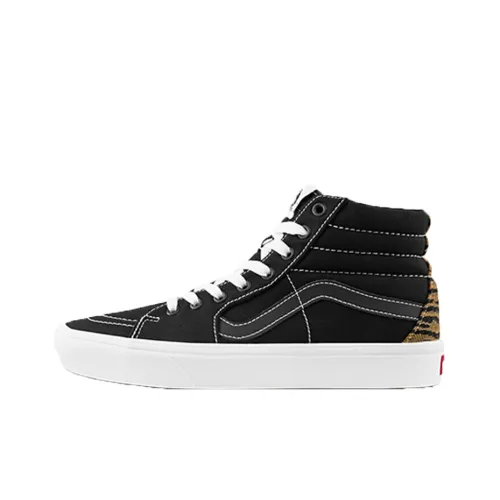 Vans SK8 High Топ Скейтборд Кроссовки Унисекс Черный
