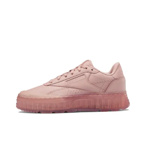 Reebok Club C Series Double GEO Low Skateboard Кроссовки Женские Peach Pink