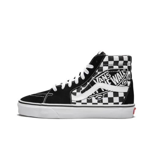 Vans SK8 OTW Patch Черный Водонепроницаемый Высокие Кроссовки для Скейтбординга Унисекс Черный Белый